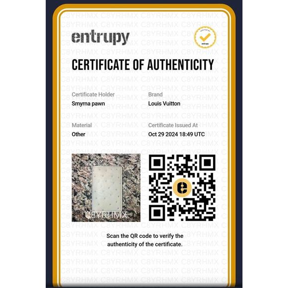 Louis Vuitton Ostrich Leather Wallet Card Organizer N99891 w/ Box VWG 31640 - Picture 2 of 8